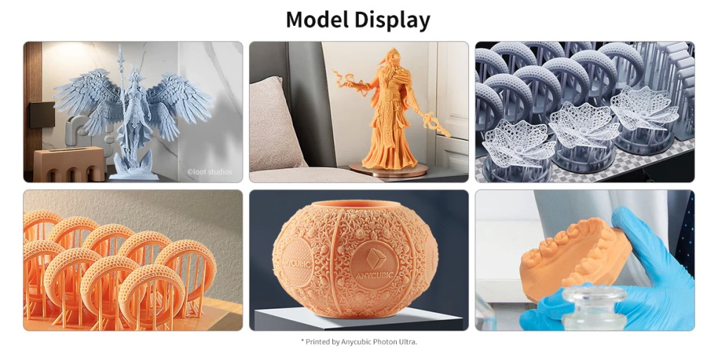 Фотополимерная смола Anycubic DLP Craftsman Resin для 3D принтера 405нм 