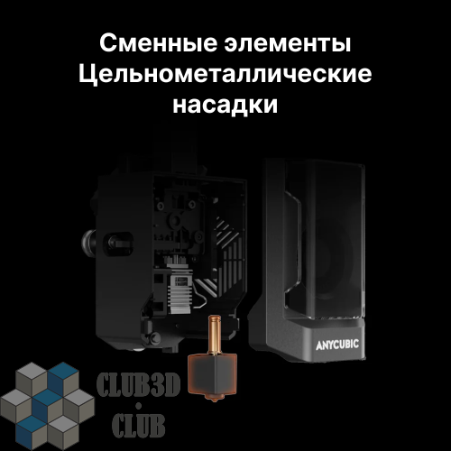 Полимерный 3D Принтер Anycubic Kobra 3 2024 (ME - FFF - FDM)(Набор для сборки) фото 9