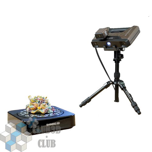 Автоматический поворотный стол и штатив Industrial Pack Shining3D