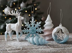 Как подарить новогоднее настроение с помощью 3D-принтера