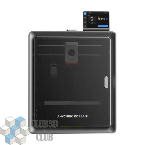 Цветной Полимерный Закрытый 3D-Принтер Anycubic Kobra S1 2025 (ME - FFF - FDM)(Набор для сборки) фото 2