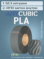 PLA пластик (Filament Пруток) для FDM 3D принтеров CLUB3D Base - Серый (Texture grey) 1KG (1,75мм)  (Без Катушки)