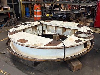 3D-сканирование, контроль и обратное проектирование компонента промышленных мешалок