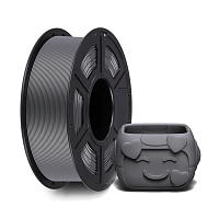 PETG пластик (Filament Пруток) CLUB3D Base - Серый (Grey) 1KG (1,75мм)