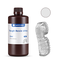 Фотополимерная смола Anycubic Ultra Tough Resin для 3D принтера 405нм Полупрозрачный (Clear) 1 литр