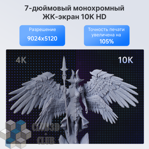 Фотополимерный LCD 3D Принтер Anycubic Photon Mono 4 фото 5