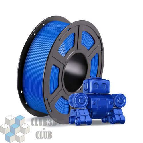 PETG пластик (Filament Пруток) CLUB3D Base - Сиинй (Blue) 1KG (1,75мм)