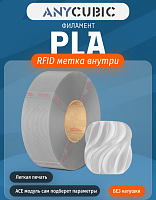 PLA пластик (Filament Пруток) для FDM 3D принтеров CLUB3D Base - Прозрачный (Clear) 1KG (1,75мм) (Без Катушки)