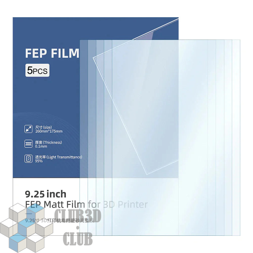 Матовая FEP nFEP пленка для 3D принтеров Anycubic Photon MONO X 4K 6K M3 Plus 5 шт, (NEW 2022)