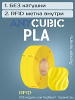 PLA пластик (Filament Пруток) для FDM 3D принтеров CLUB3D Base - Ярко Желтый (Yellow) 1KG (1,75мм)  (Без Катушки)