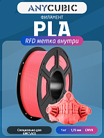 PLA пластик (Filament Пруток) для FDM 3D принтеров CLUB3D Base - Клубнично Розовый (Pink) 1KG (1,75мм)