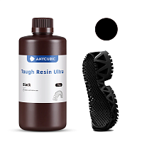 Фотополимерная смола Anycubic Ultra Tough Resinдля 3D принтера 405нм Черный (Black) 1 литр