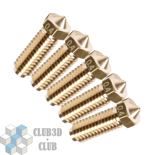 Сопло для Anycubic Kobra 2, Kobra 2 Plus, Kobra 2 Max, Kobra 2 Pro, Kobra 2 Neo (комплект из 5 шт.)