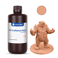 Фотополимерная смола Anycubic DLP Craftsman Resin  для 3D принтера 405нм Бежевый (Beige) 1 литр